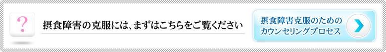 摂食障害の克服には、まずはこちらをご覧ください＞＞＞＞摂食障害克服のためのカウンセリングプロセス